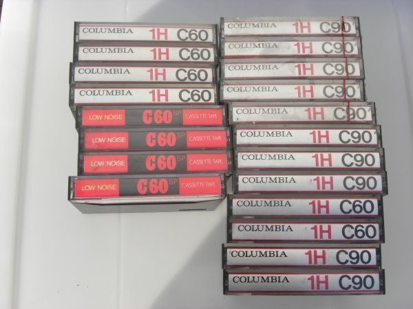 数量は多い 未使用品 コロンビア 未使用カセットテープ ノーマルタイプ 売上実績NO.1 合計20本
