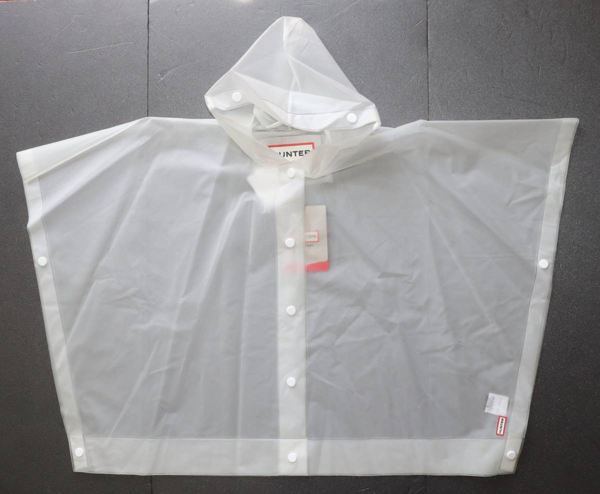 新品 本物 HUNTER KIDS ORIGINAL VINYL PONCHO ハンター ビニールポンチョ KRO5000VAD S 6052_画像1