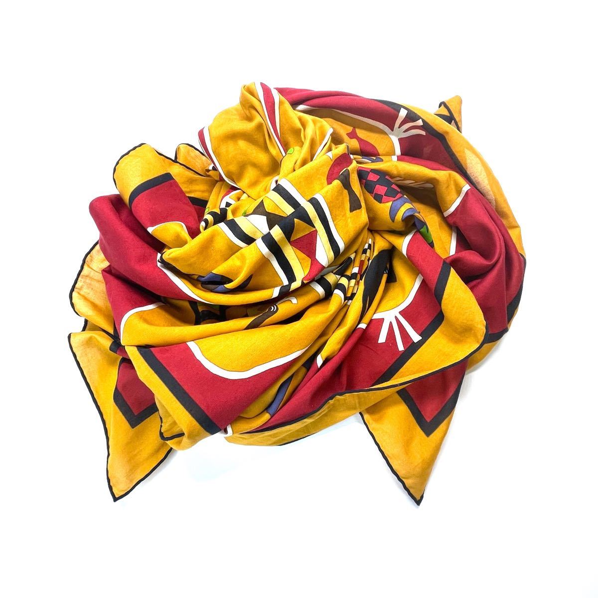HERMES エルメス コットン ショール | www.jarussi.com.br
