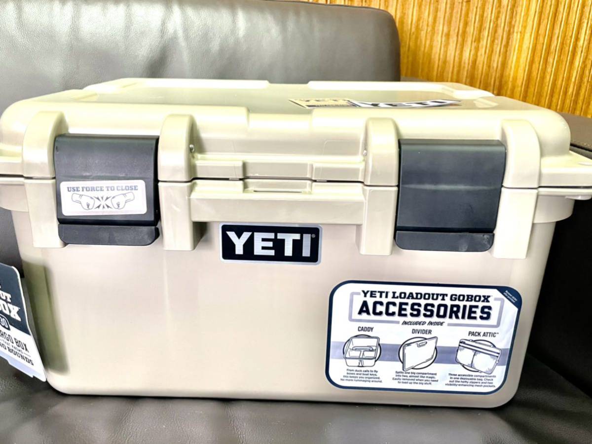 品薄YETIイエティロードアウトゴーボックス30 タン LOADOUTGOBOX www