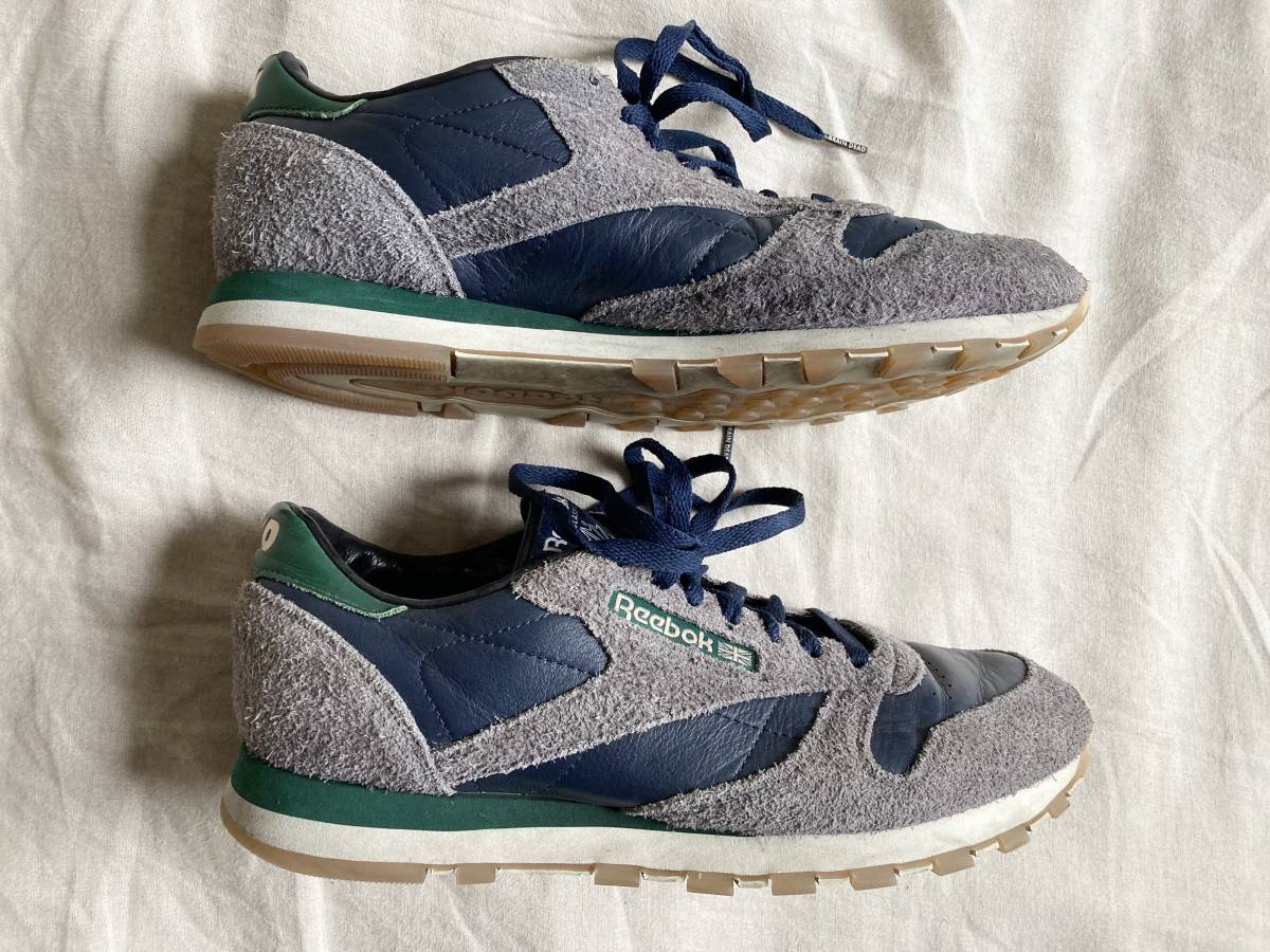 トリプルコラボ REEBOK × BEAMS × BRAIN DEAD リーボック ビームス ブレインデッド クラシック レザー スニーカー  28.5㎝ US10.5 ◇3