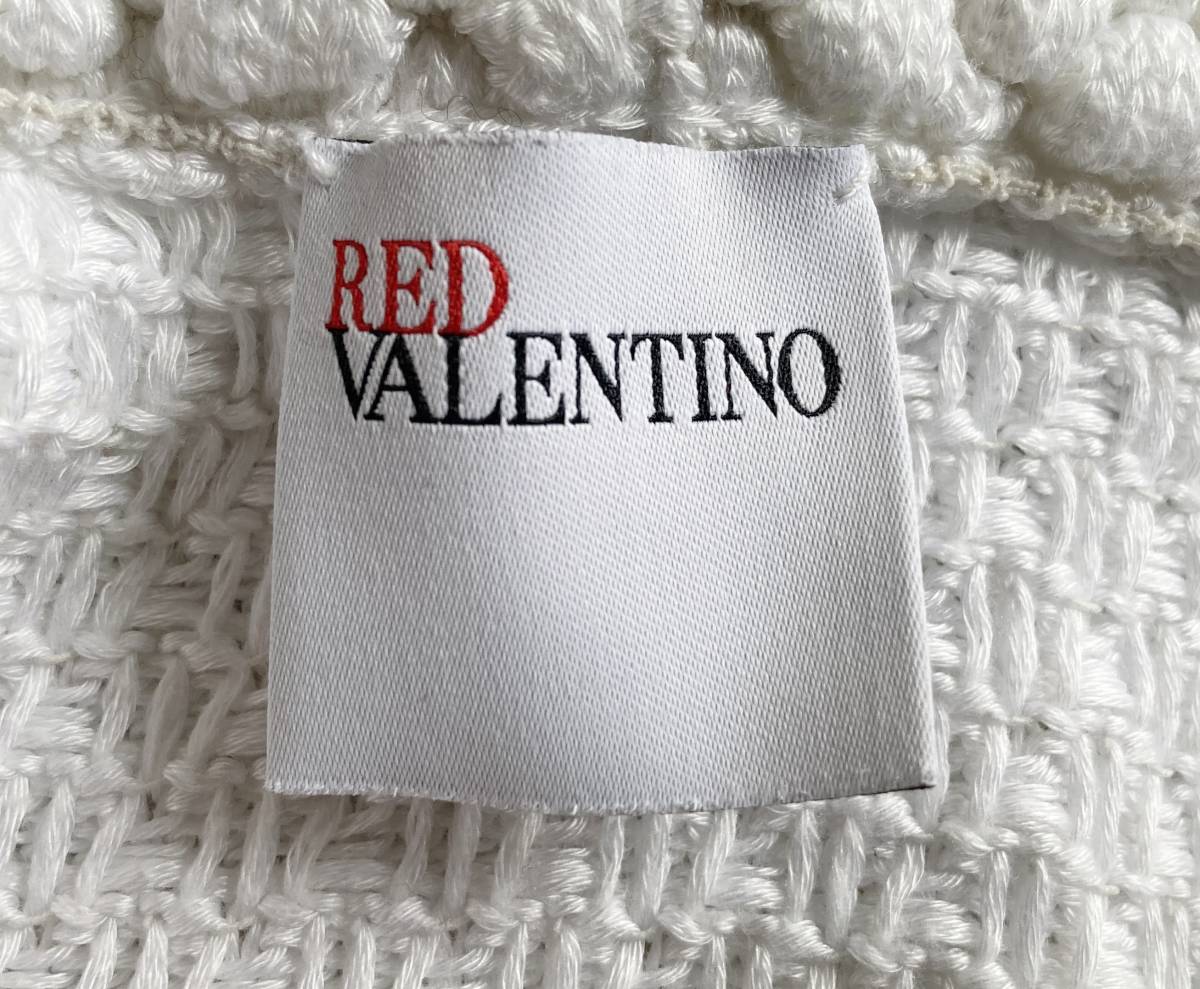 RED VALENTINO レッド ヴァレンティノ ハニカム調 コットン RED VALENTINO レッド ヴァレンティノ ハニカム調 コットン