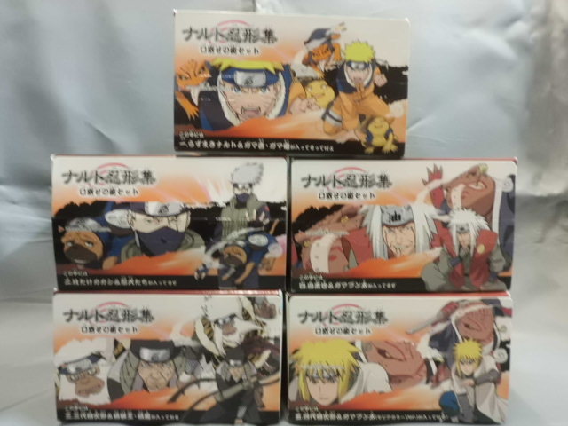 Naruto ナルト 忍形集 口寄せの術セット 全5種 未開封保管品 三代目 四代目 火影 カカシ 自来也 Product Details Yahoo Auctions Japan Proxy Bidding And Shopping Service From Japan