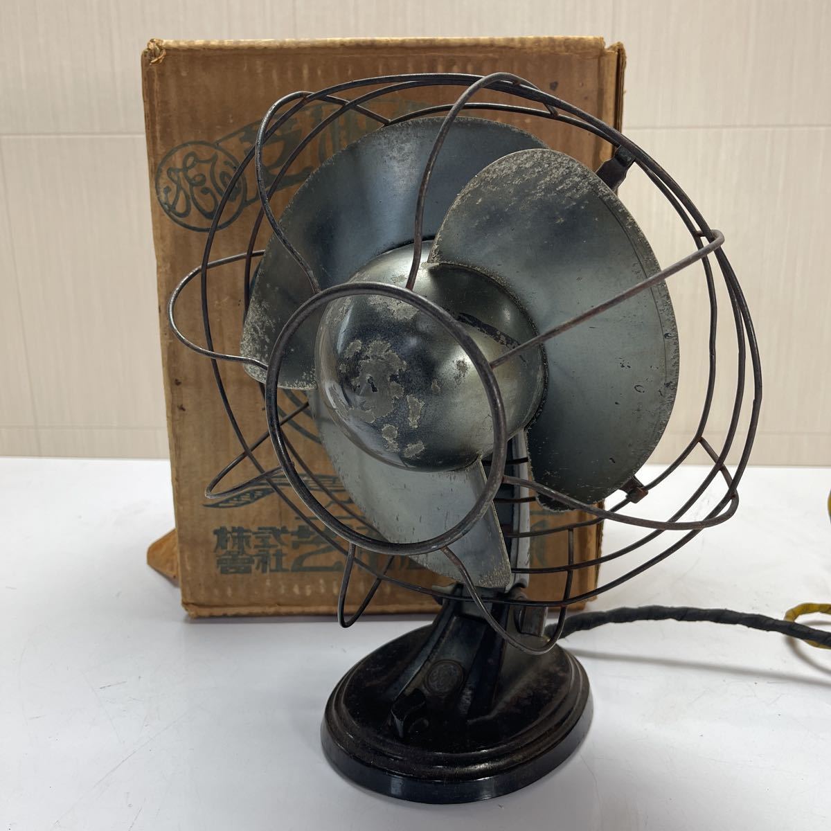 芝浦電気扇 レトロ 扇風機 芝浦製作所 東芝 アンティーク 昭和 芝浦電気扇 レトロ 扇風機 芝浦製作所 東芝 アンティーク 昭和
