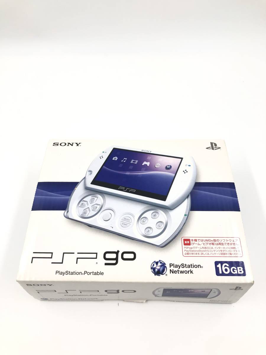 新品同様】 PSP go「プレイステーション・ポータブル go」 パール・ホワイト (PSP-N1000PW) 画面傷なし 動作保証あり 