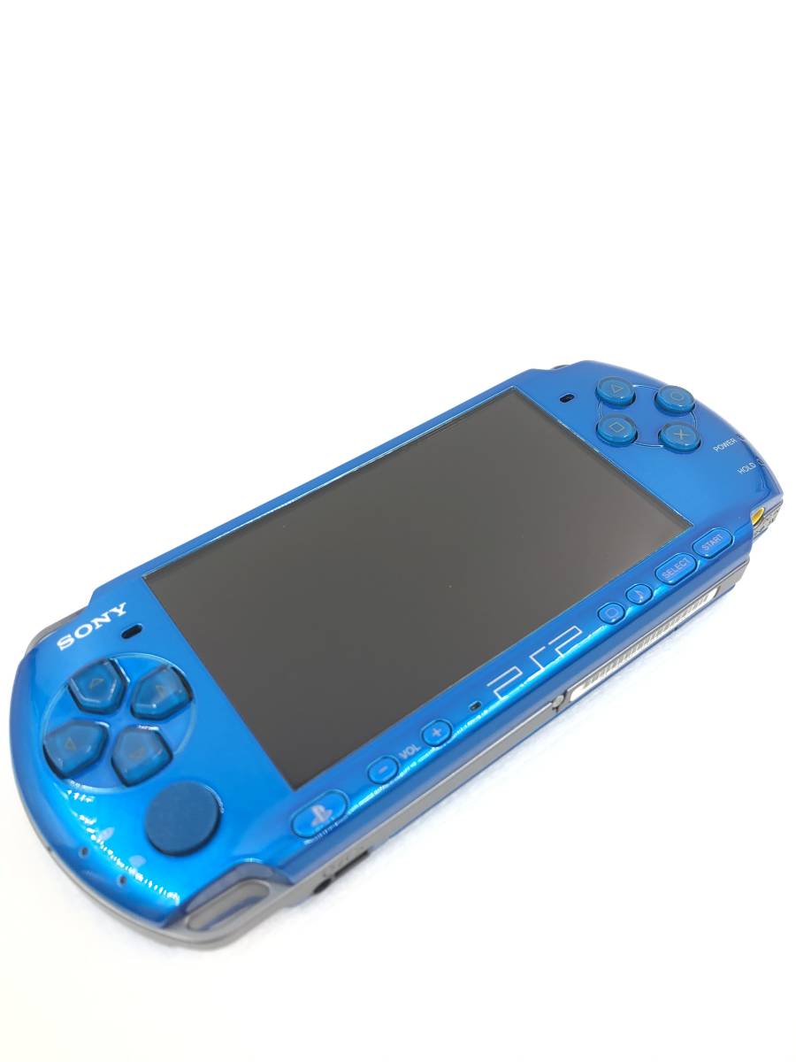 テレビゲーム 本店は PSP-3000 VB ブルー 【美品】SONY ソフトセット Shinpin Toujou