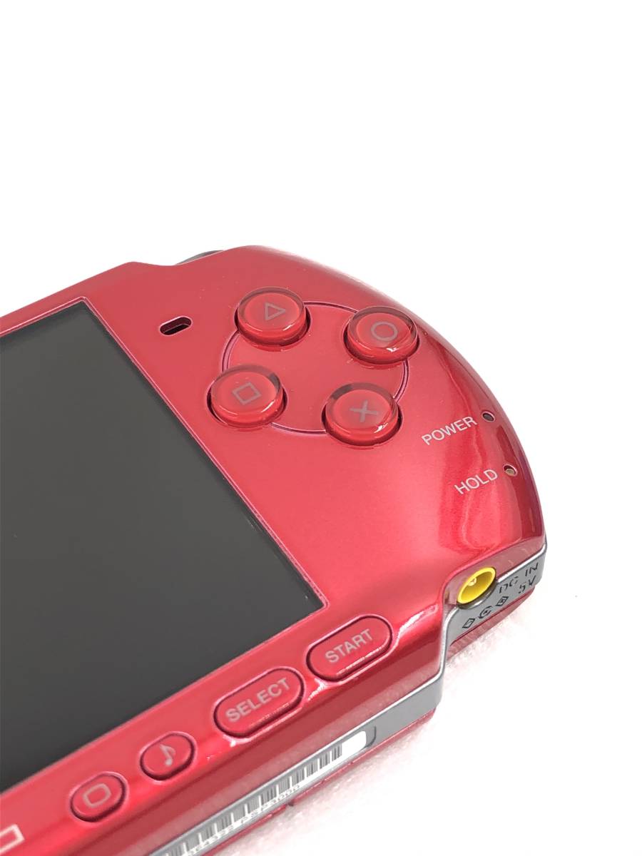 送料無料/新品】 未使用品 極美品ラディアント レッド PSP-3000RR 生産 