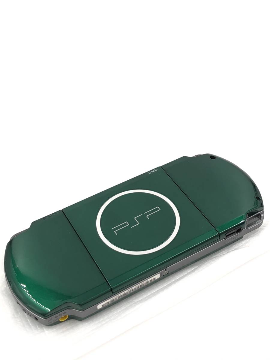 極美品】 PSP‐3000 スピリティッド・グリーン (PSP-3000SG) 画面傷なし