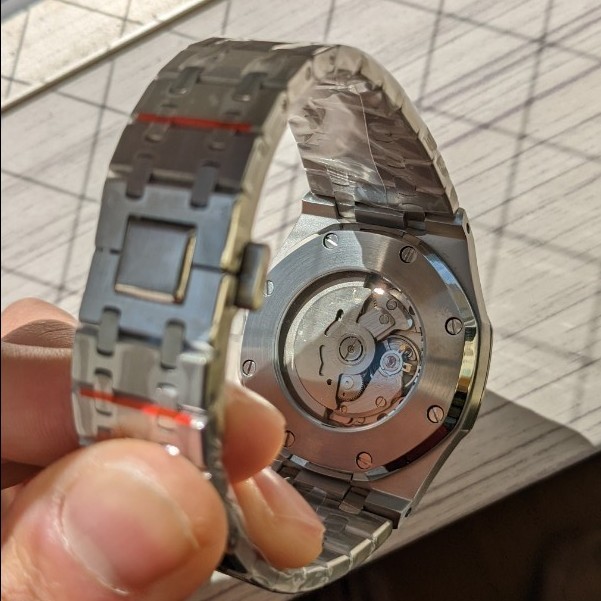 SEIKO MOD NH35自動巻きデイト付 ロイヤルオーク仕様