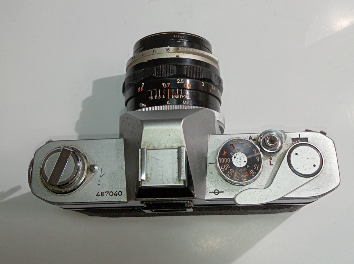 324 Canon FT QLフィルム カメラ  レンズ 50mm 1:1.8