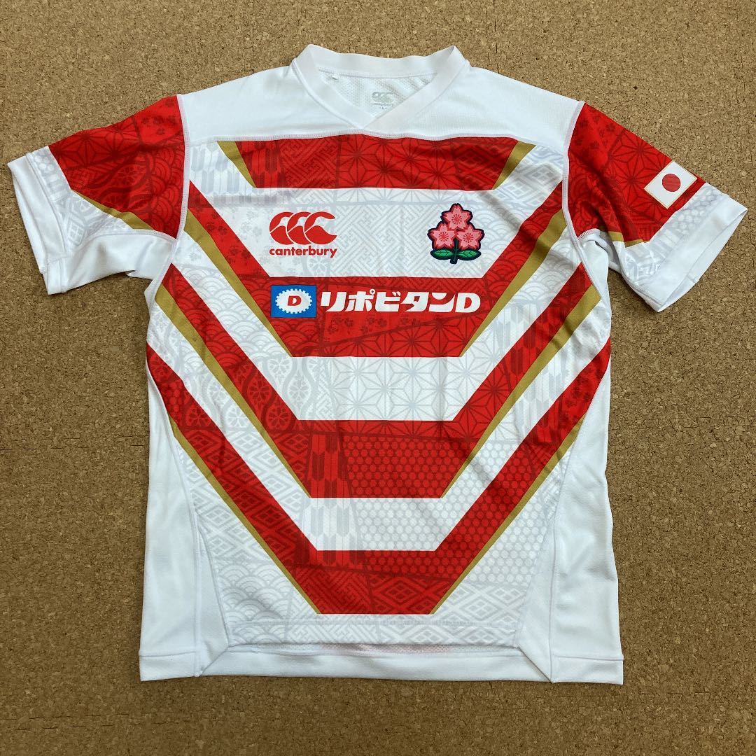 ラグビー 日本代表 ユニフォーム Tシャツ Lサイズ カンタベリー