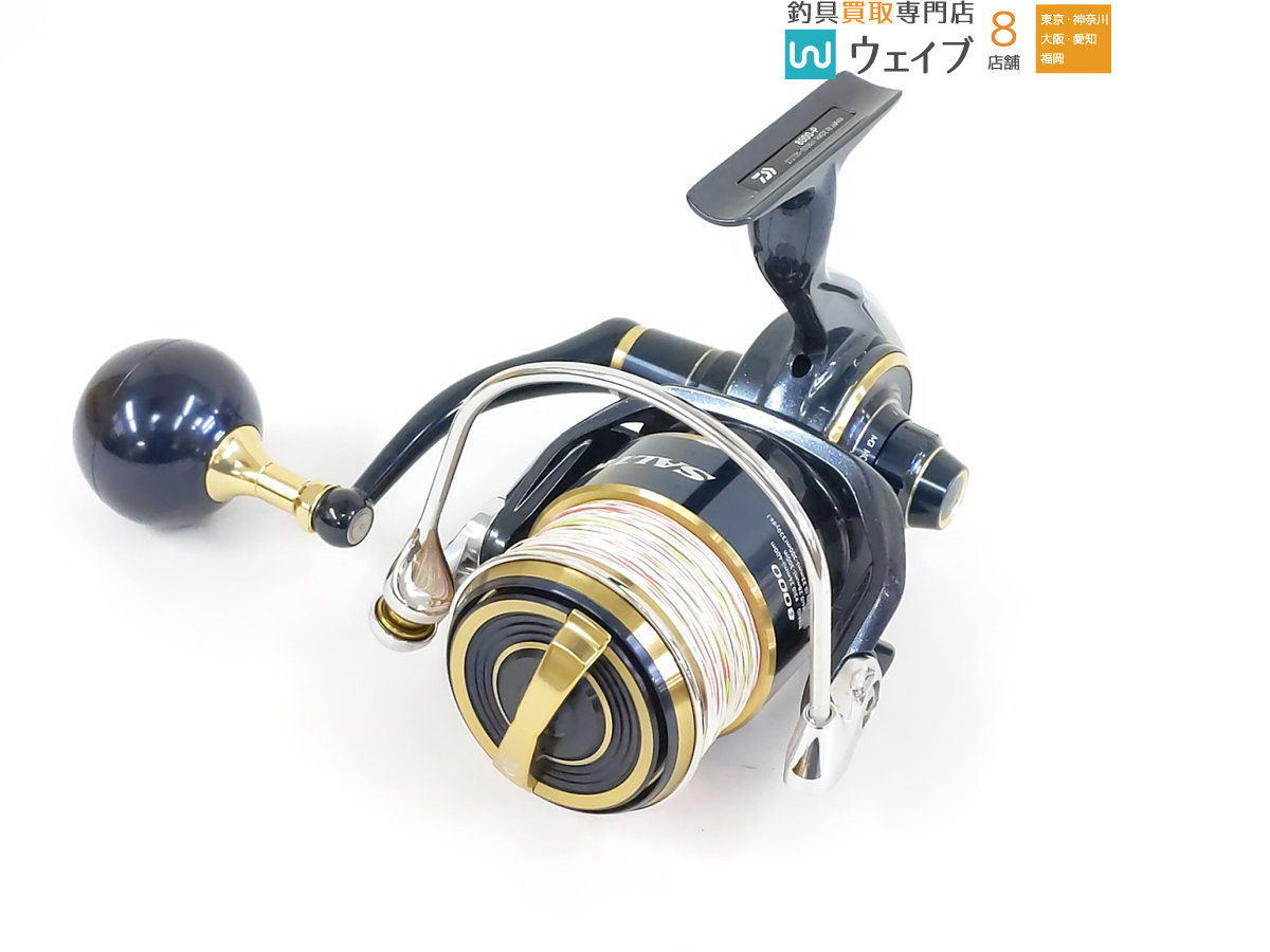 特別セーフ 限定値下げ!一度のみ使用!ダイワ 20ソルティガ 8000-P