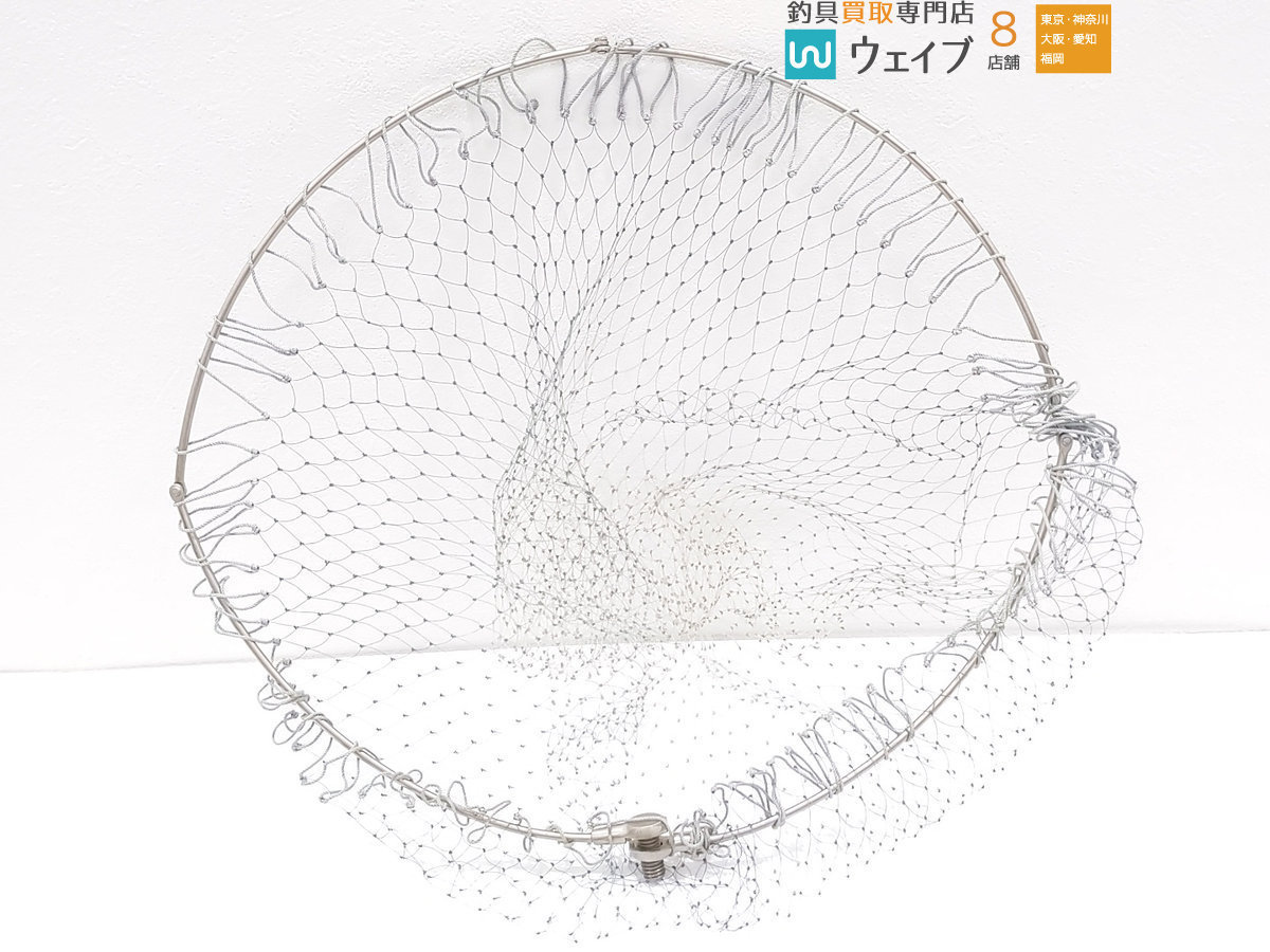 ☆安心の定価販売☆】 がまかつチタン四つ折タモ枠45㎝ その他