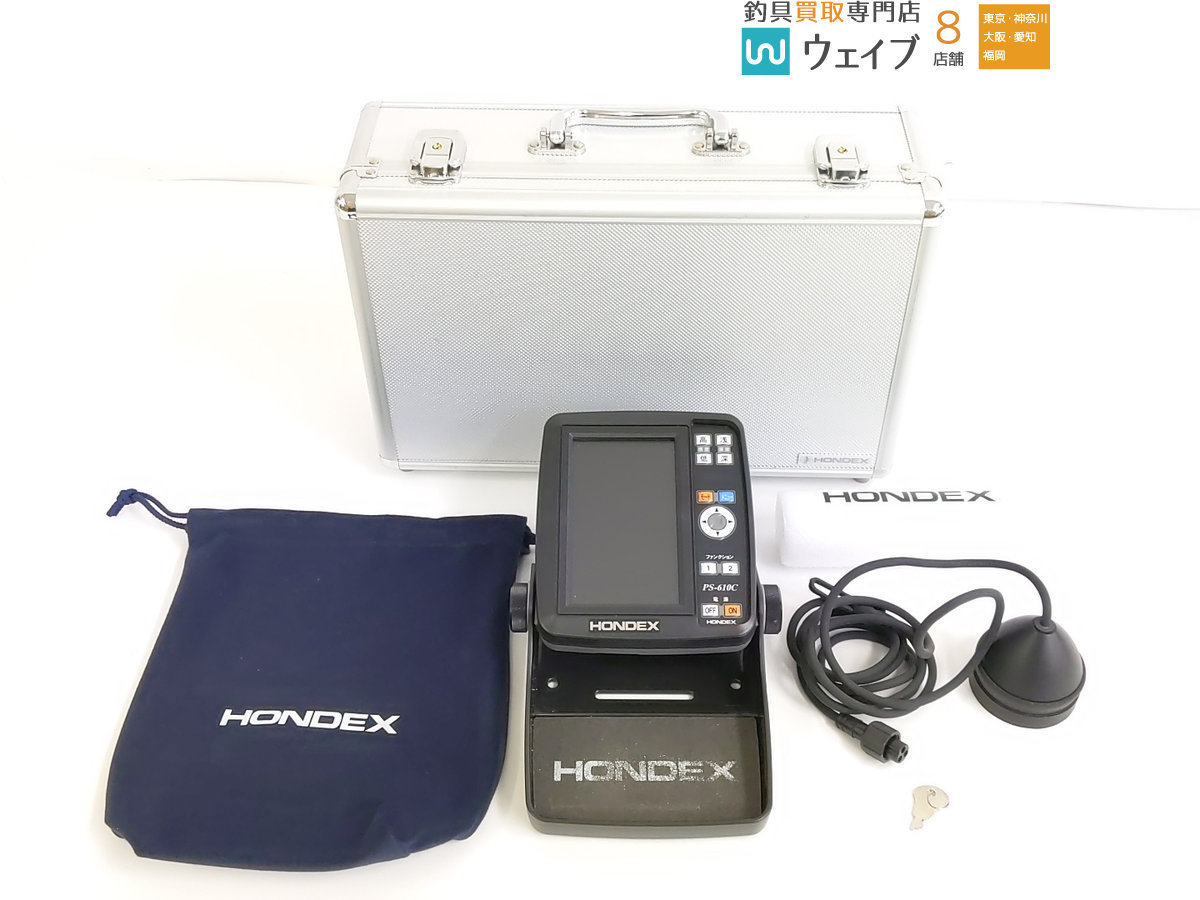 ホンデックス PS 610C ワカサギパック 振動子 TD08 100台限定モデル