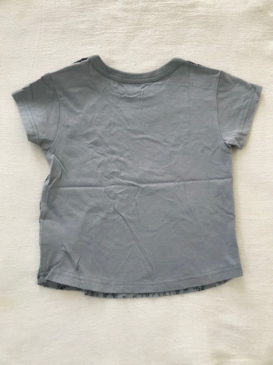 UNIQLO リサ・ラーソン　コラボ　半袖　Tシャツ　グレー　サイズ90