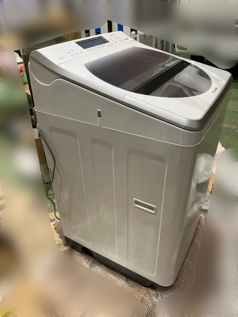 ◇【KA244/34316】Panasonic パナソニック NA-FA12V2 全自動 電気洗濯