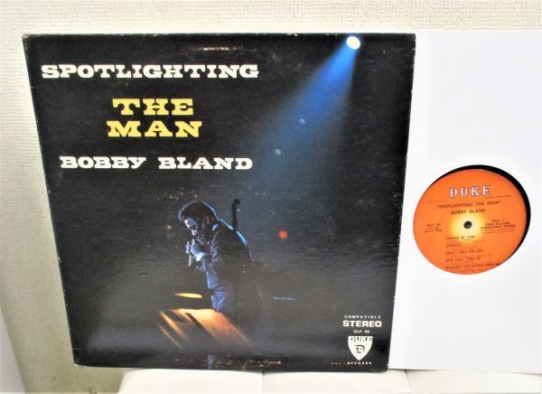 Blues LP * Bobby Bland Spotlighting The Man [ US ORIG \'69 ORANG LABEL Duke DLP 89]