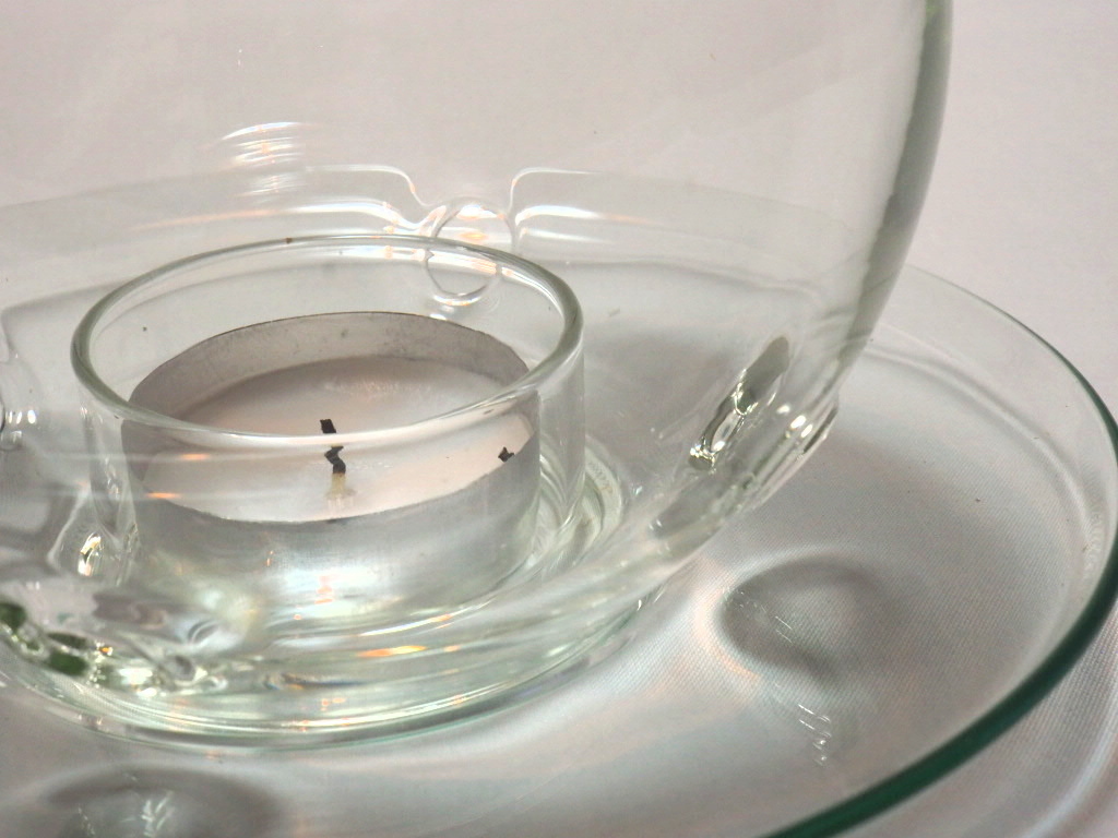 耐熱ガラス製 茶香炉 アロマポット （沈香可）「宙」沈香セット_画像7