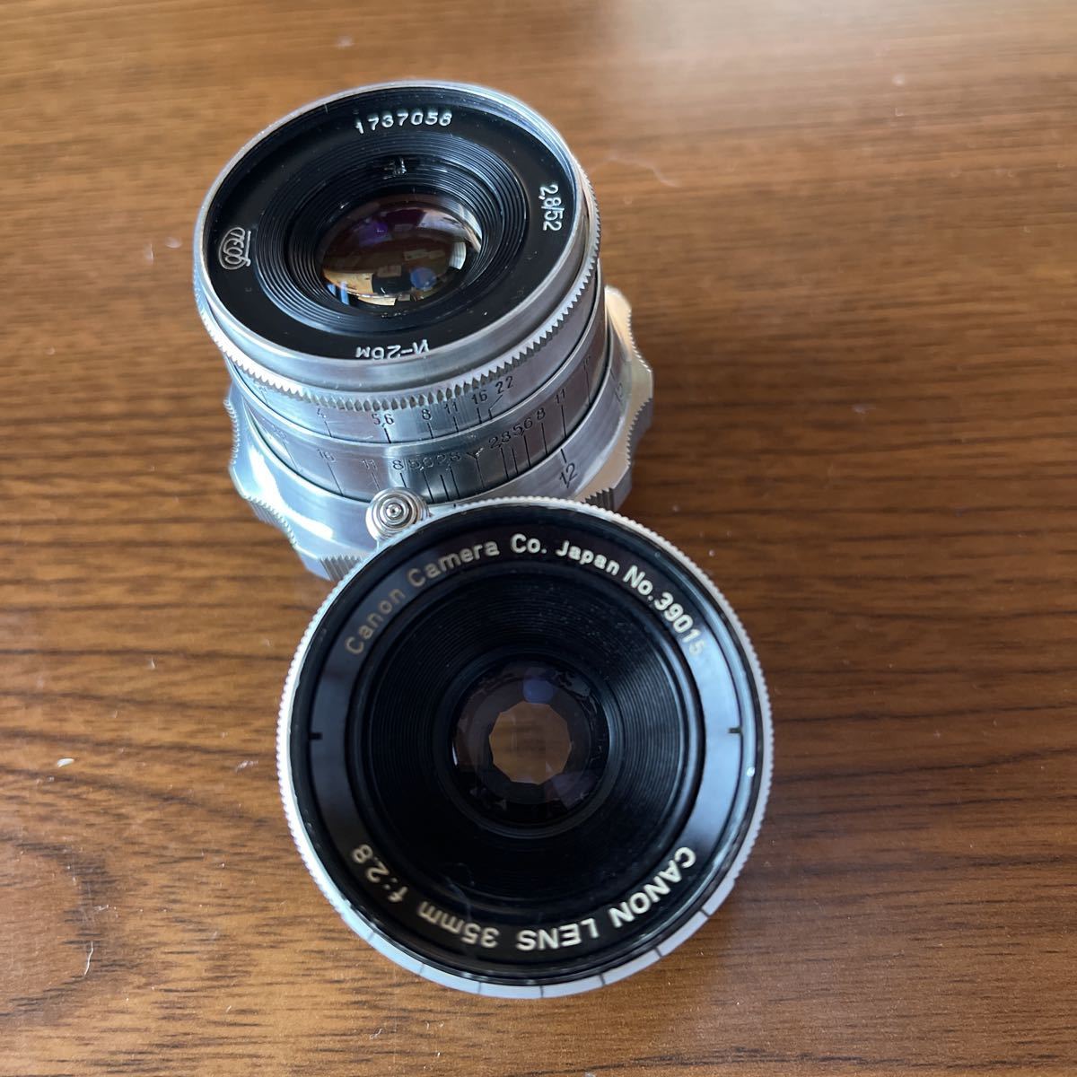 良質 面白レンズ二本まとめて 35mm LENS ライカLマウント Canon - ライカ - www.amf46.fr