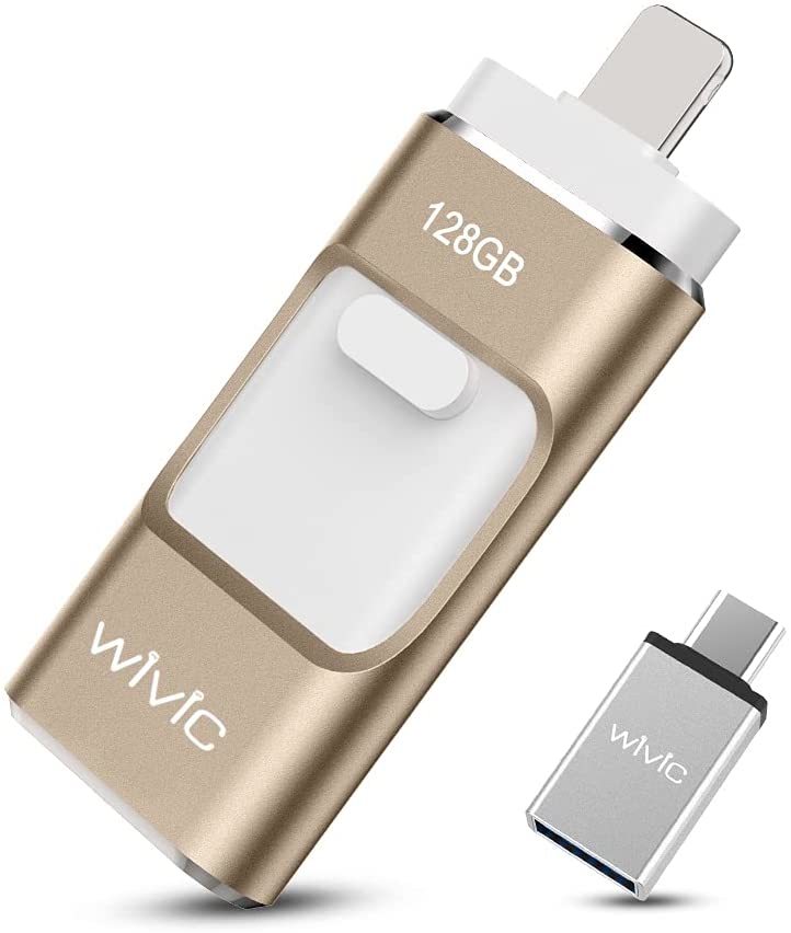 USBメモリ 128GB ４in1 USB3.0 高速 Phone usメモリー_画像1