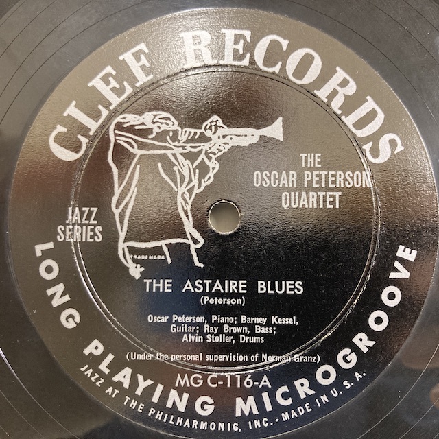 ■即決 Oscar Peterson / Quartet vol1/2セット mgc116/mgc168 32473 10インチ 米盤艶Tp/Jatp Inc Dg Mono Flat オスカー・ピーターソン_画像3