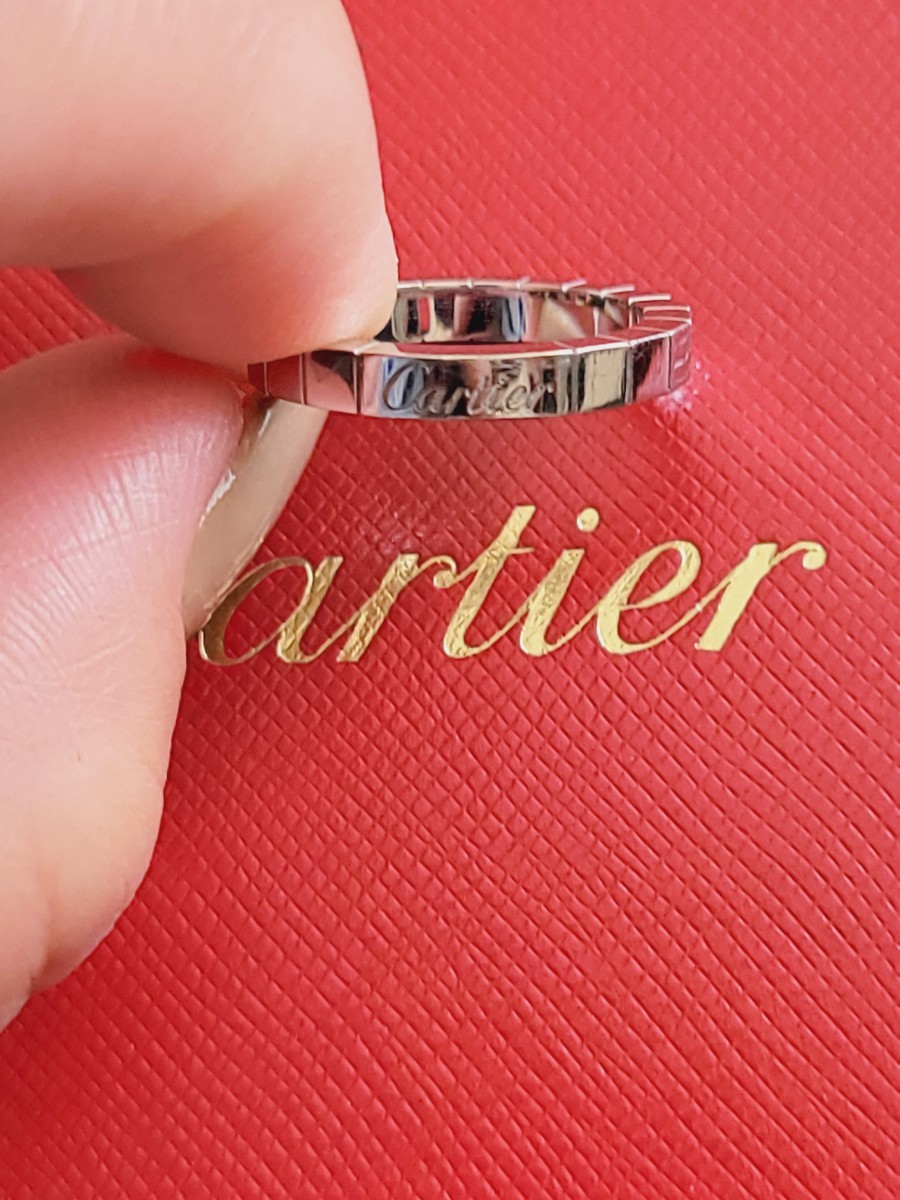 値下げオープンスペース 【人気】Cartierカルティエ ラニエールリング
