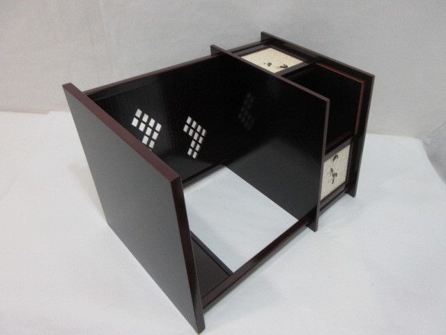 風流庵】 『新品』 裏千家・淡々斎好写 ☆ 徒然棚 紙箱 風流庵】 『新品』 裏千家・淡々斎好写 ☆ 徒然棚 紙箱