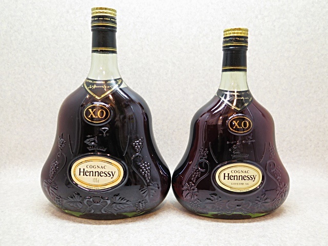 ★ ☆ [Старый сакэ] Hennessy Hennessy Xo Gold Cap Green Bottle Conganac 750 мл 1000 мл 2 шт.