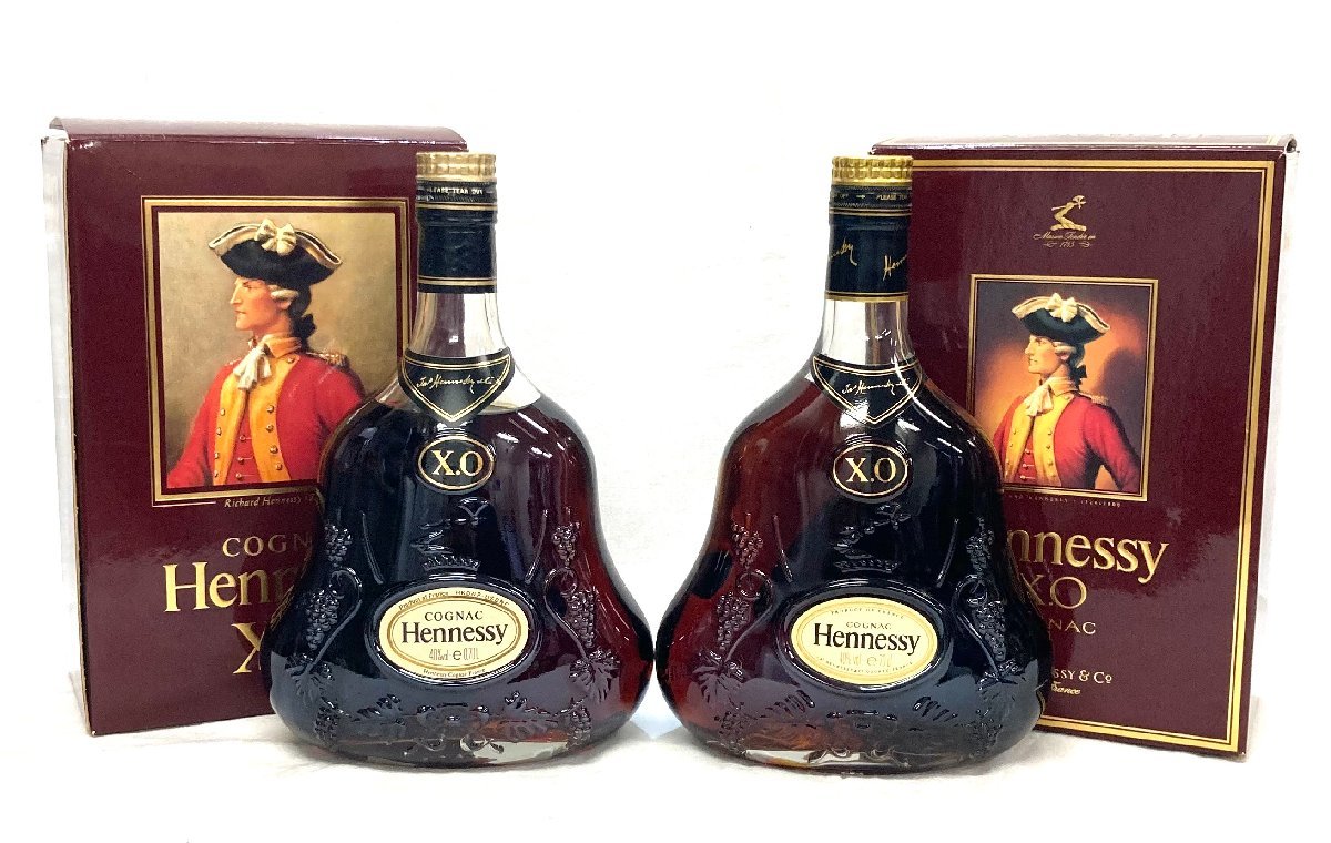 ブラック系世界有名な ヘネシーXO Hennessy 金キャップ クリアボトル ...