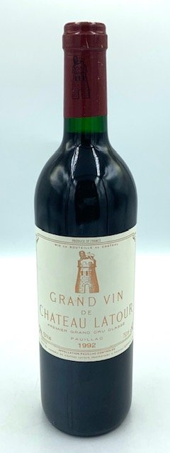 未開栓】シャトーラトゥール1992年 赤ワイン CHATEAU DE LATOUR 750ml