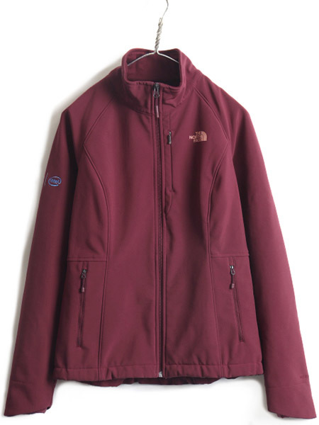 US企画 ■ ノースフェイス WINDWALL APEX ソフトシェル ジャケット ( レディース M ) 古着 The North Face アペックス 裏 フリース 企業物