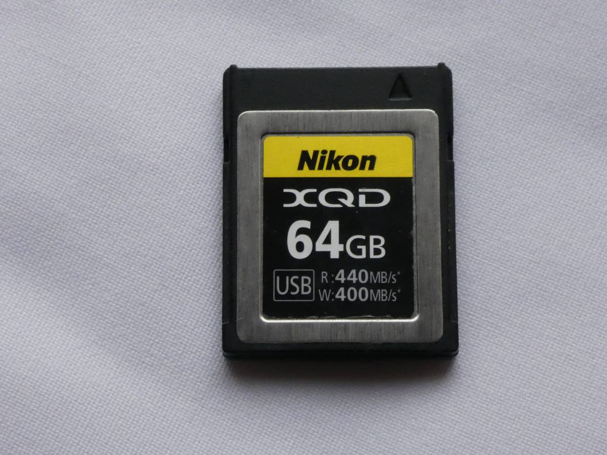 100%安い XQDメモリーカード Nikon ニコン MC-XQ64G 64GB XQDカード