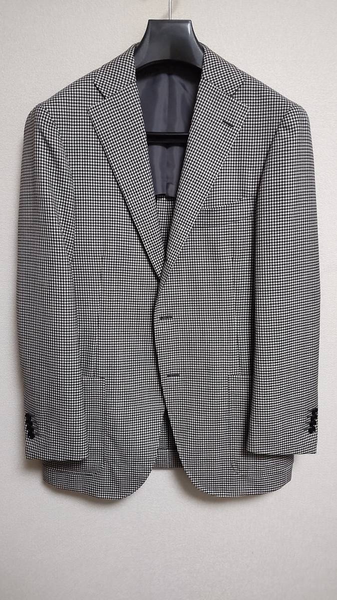 RING JACKET リング ヂャケット ジャケット 白黒チェック春夏向け