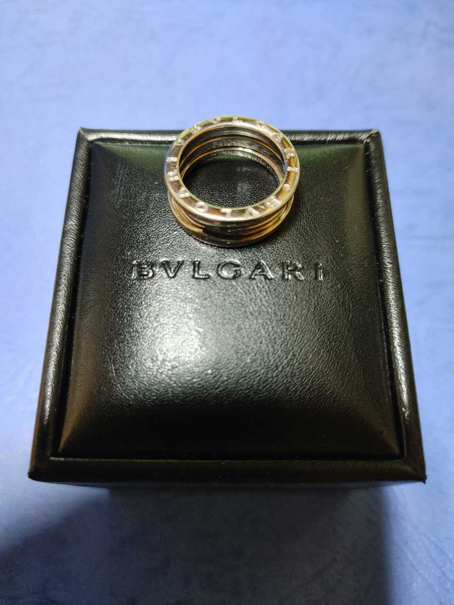 送料無料!超美品!BVLGARI ブルガリ B-zero1 ビーゼロワン リング