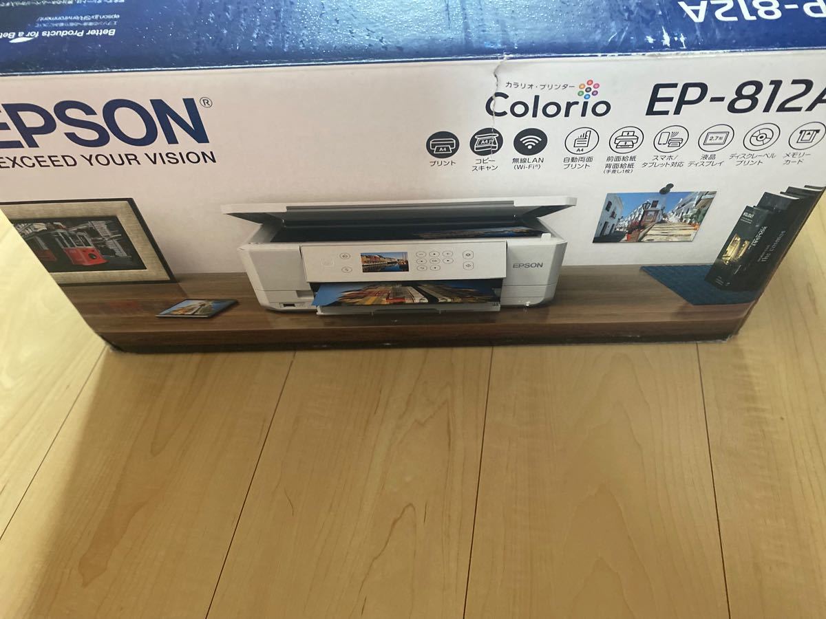 EPSON EP-812AW 家庭用プリンター　