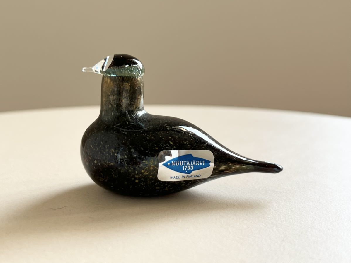 Golden-Crested Kinglet ダークブラウン バード イッタラ 16 Iittala