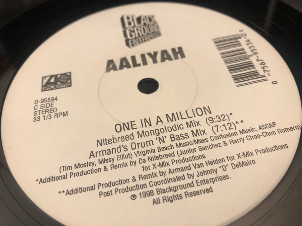 12”x2★Aaliyah / The One I Gave My Heart To / One In A Million (Dance Mixes) / R&Bハウス・ミックス！_画像5