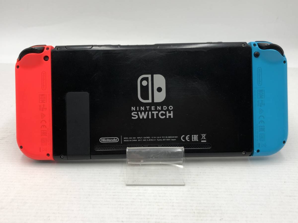 01525 １円 ジャンク Nintendo Switch 旧型 HAC-001 本体のみ 通電 