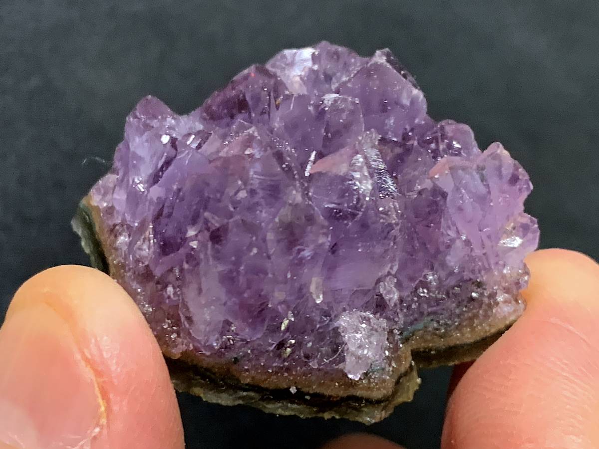 紫水晶（アメシスト）2ー3・24g（鉱物標本）_画像10