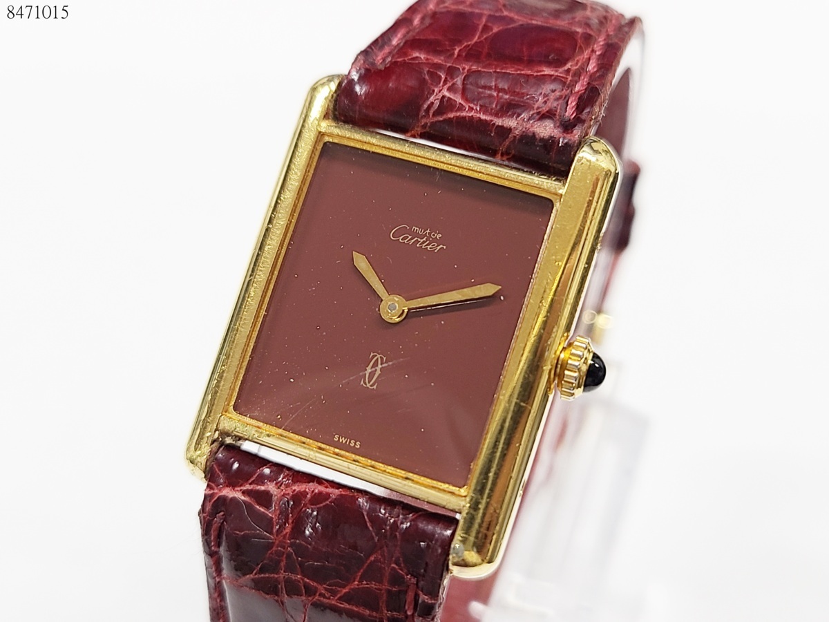 ヤフオク! - ☆稼働品◎ must de Cartier カルティエ A...