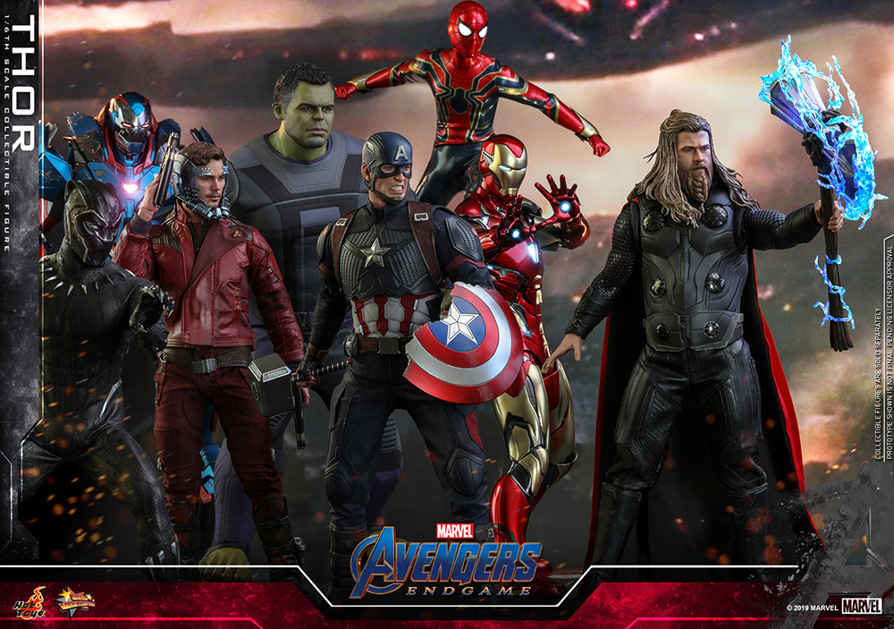 新品未開封国内版!ホットトイズ 1/6 ソー アヴェンジャーズ エンド