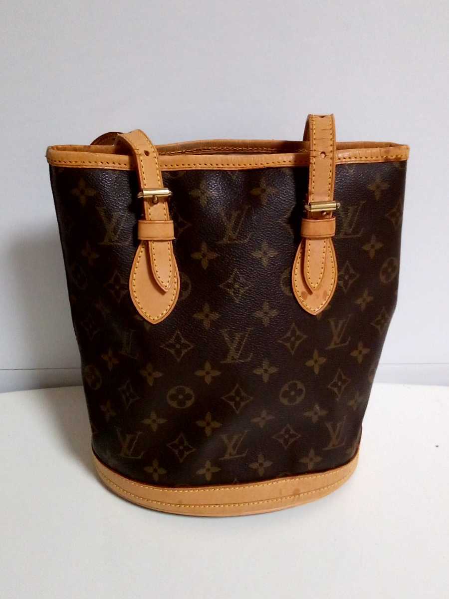 AD187-80◇ LOUIS VUITTON ルイヴィトン モノグラム プチバケット