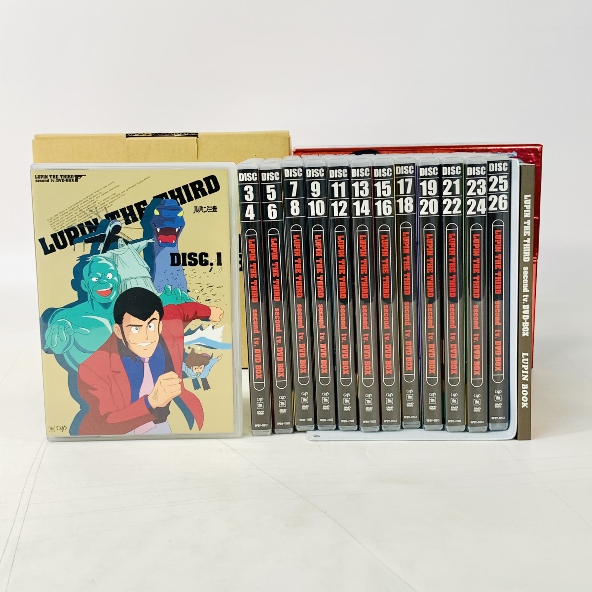 DVD ルパン三世 2ndシーズン LUPIN THE THIRD second tv. DVD-BOX www