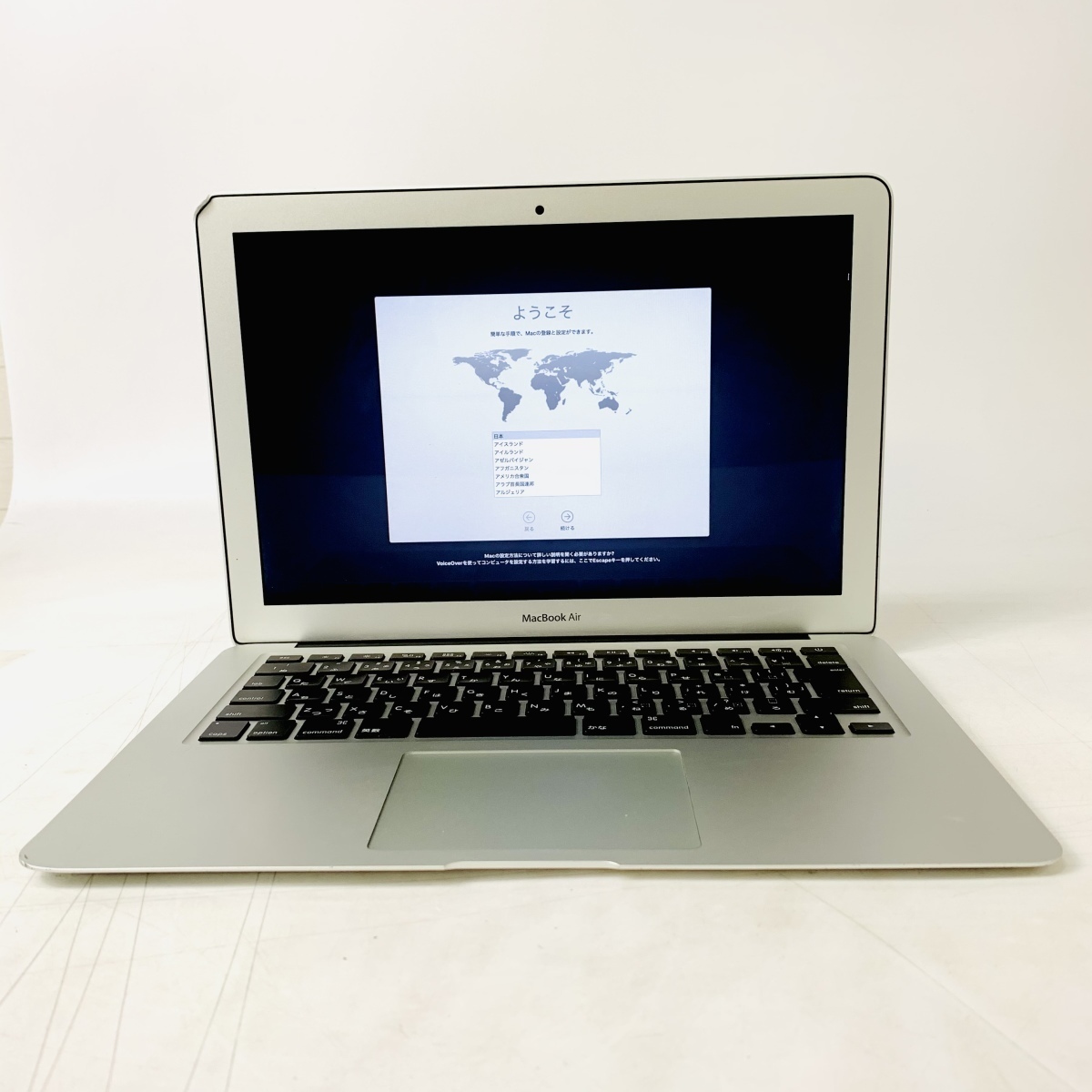 動作確認済み MacBook Air 13インチ（Early 2015） Core i5 1.6GHz/4GB