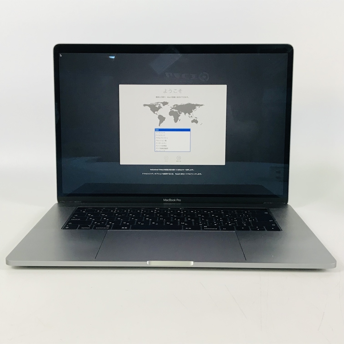 動作確認済み MacBook Pro Touch Bar+Touch ID 15インチ(Mid 2018