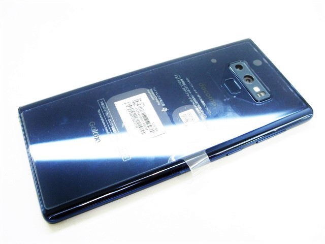 SIMフリー ドコモ SC-01L Galaxy Note 9 オーシャンブルー SIMロック 