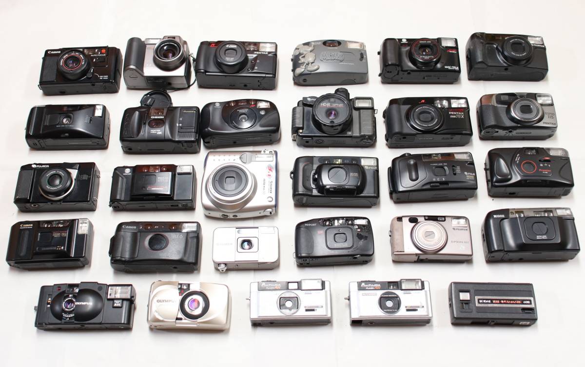 Yahoo!オークション - 古いフィルムカメラ 29台 FUJICA RICOH Yahoo!オークション - 古いフィルムカメラ 29台 FUJICA RICOH