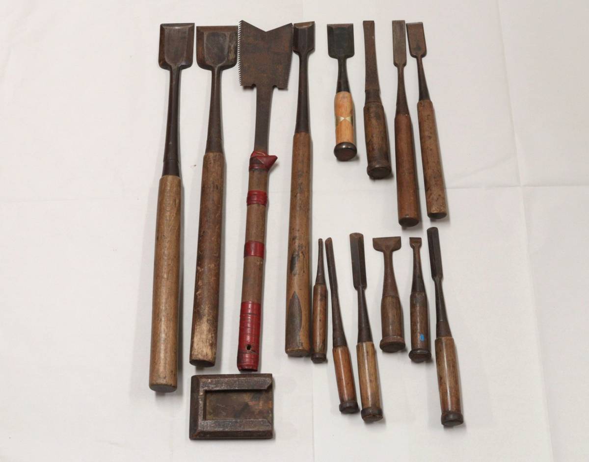大工道具 古道具 鑿 ノミ まとめて - 工具、DIY用品