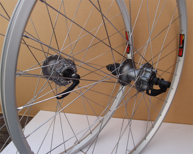 MTB 26インチ 手組ホイール 前後セット 32H 8-10速 MTB/11速 MTB 26インチ 手組ホイール 前後セット 32H 8-10速 MTB/11速