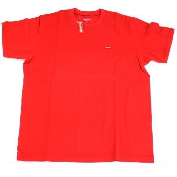 【SUPREME】シュプリーム FW17 Small Box Pique Tee Tシャツ　RED サイズ US M